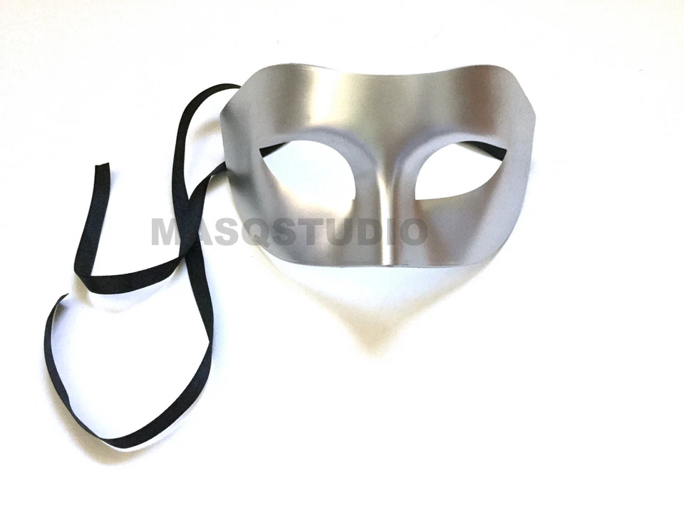 男式化妆舞会眼罩男孩简单经典万圣节除夕服装 — 第 1/1 张图片