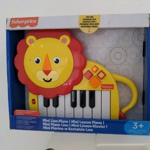 Fisher Price Mini Lion Piano, Play And Listen To Songs, Musical toy - Brand New - Picture 1 of 6