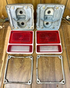 1971-1984 Chevrolet GMC Van G10 20 30 Tail Light Lenses, Buckets & Pigtails - Picture 1 of 18