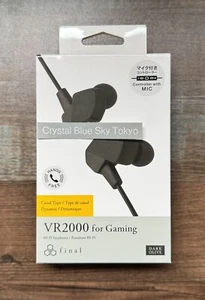 Final Audio VR2000 Wired Earphones for Gaming,  ARPG MOBA w/ Microphone - Picture 1 of 16