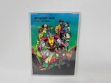 1991 Jim Lee Autograph Card Very Rare Chase Card