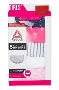 Reebok Girls Seamless Hipster Panties, 5-Pack Large - Picture 1 of 3
