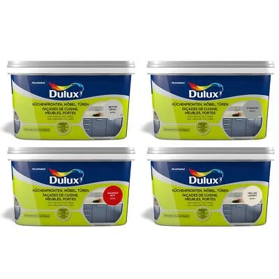 Dulux Satin 2L Fresh Up Paint Kitchen Front Furniture Doors Renovate Painting Interior - Image 1 of 2