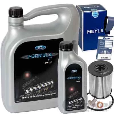 MEYLE ÖLFILTER+ORIGINAL 5W30 ÖL für FORD FOCUS 3 MONDEO 4 C-MAX S-MAX KUGA 1 2