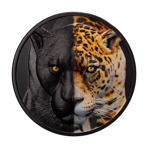 JAGUAR Day and Night 3 Oz Silver Coin $20 Palau 2023 - Bild 1 von 6