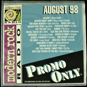 PROMO ONLY "MODERN ROCK AUGUST 1998" DJ PROMO CD COMPILATION GOAT, MXPX *NEW* - Picture 1 of 3