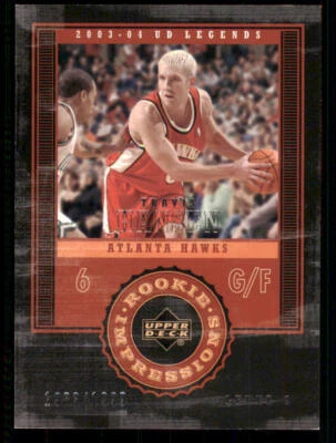 2003-04 Upper Deck Legends #125 Travis Hansen RC /1999 - Image 1 of 2