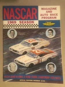 NASCAR MAGAZINE and AUTO RACE PROGRAM - 1969 SEASON - LUND - PETTY &more + Bonus - Picture 1 of 8