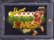 2004-05 Fleer Authentix Lebron James Show Stoppers Cavs