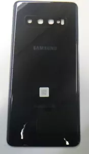 OEM OLED Back Door Battery Cover Housing+Camera Lens Samsung Galaxy S10 SM-G973U - Picture 1 of 3