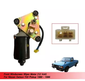 Windscreen Wiper Moter For Nissan Datsun 720 1980 1981 1982 1983 1984 - 1986 - Picture 1 of 7