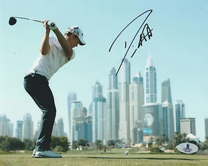 DANNY WILLETT SIGNED AUTO'D 8X10 PHOTO BAS COA PGA 2016 MASTERS CHAMPION FLAG B - Picture 1 of 1