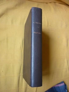 Daudet Alphonse Sapho, Moeurs Parisiennes. - 1925 - in 4 Plein cuir illustrati - Imagen 1 de 11