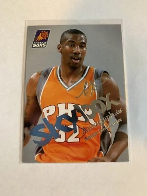 2003-04 Skybox Autographics Silver Insignia /150 Amare Stoudemire Amar'e #28 - Image 1 of 2