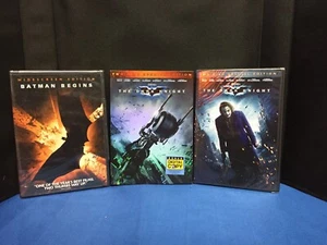 Batman Begins and The Dark Knight Widescreen DVD Set brand new!! - Picture 1 of 3