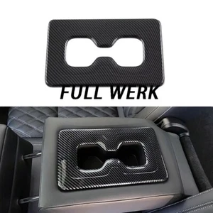 ABS Car Rear Water Cup Panel Trim Decoration Cover Sticker for Outlander 2022 23 - Picture 1 of 7