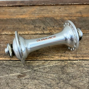Vintage Shimano Dura Ace Front Hub 32 Hole 100 mm QR Slotted 32h 7700 A5 - Picture 1 of 12