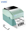 VRETTI Thermo Etikettendrucker USB 4X6 Thermodrucker für Paketetikett DHL DPD