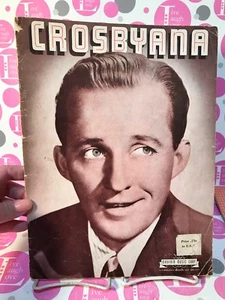 1942 BING CROSBY "CROSBYANA" SHEET MUSIC SONG BOOK FOLIO - Picture 1 of 8