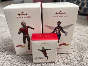 ANT-MAN AND WASP Hallmark Keepsake Ornaments (2018 Limited Edition, 2020 Mini) - Bild 1 von 11