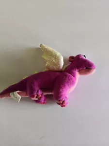 Purple Flying wings dragon beanie stuffed animal plush 8" Oriental Trading Co. - Picture 1 of 7