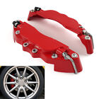 Pair Universal Small Size Metal Style Car Auto Disc Brake Caliper Covers Kit Red Fiat PALIO ADVENTURE