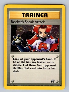 Rocket's Sneak Attack (72) - 72/82 Rare Team Rocket - LP - NM Pokemon TCG - Picture 1 of 2