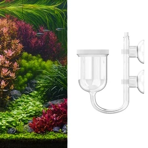 Glass CO2 Diffuser for Aquarium Plants Professional Built in Bubble Counter - Picture 1 of 6