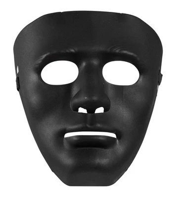 Schwarze Anonymous Maske -  Vendetta - Bild 1 von 4