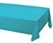 Creative Converting 11390 Plastic Banquet Table Cover, Bermuda Blue - Image 1 of 1