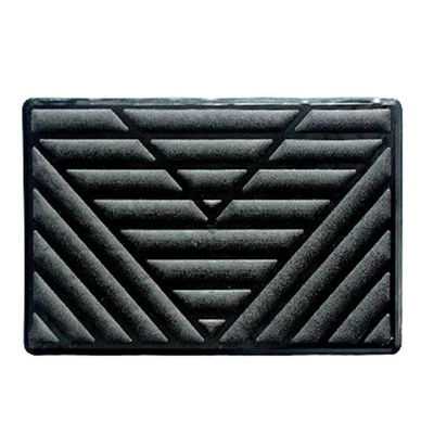 Car Foot Pad Floor Mat Anti-Slip Heel Pedal Cover Auto Decorative Carpet Kit Foto 1 de 4