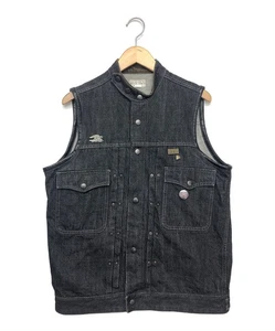 WEST RIDE denim vest Size: 40 Black Men - Picture 1 of 7