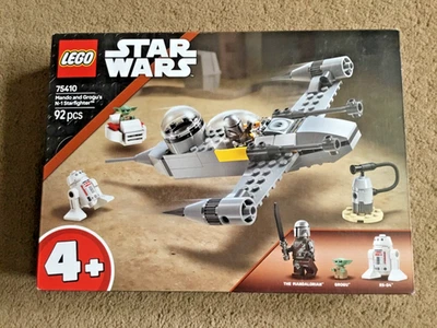 LEGO - STAR WARS - ( SET 75410 - MANDO AND GROGU’S N-1 STARFIGHTER ) - BRAND NEW - Image 1 of 4