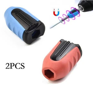 Boost Magnetic Force of Screwdriver Bit Easy Metal Part Adsorption 2PCS - Picture 1 of 12