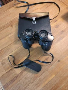 Sears Binoculars +Case+Covers 10x50mm Extra Wide Angle Vintage Model #2531-Japan - Picture 1 of 9