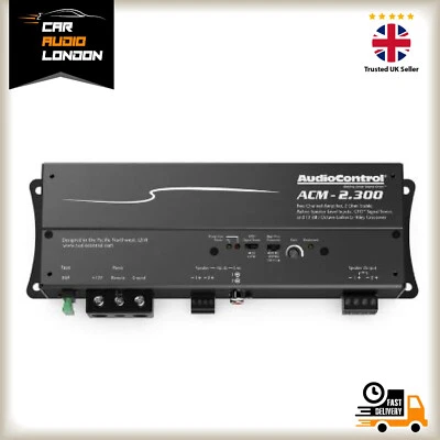 Amplificador Micro Compacto AudioControl ACM-2.300 2 Canales 300W - Integración OEM Foto 1 de 4