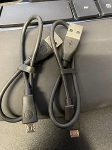 2x Usb Micro Charger Charging Cable for Mophie Juice Pack Air, Plus Most Models - Picture 1 of 1