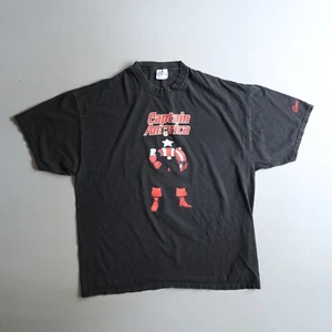 Camisa Promocional Capitán América Vintage 2002 Marvel Graphitti Designs Libro de Cómics XL - Imagen 1 de 5