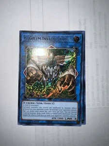 Yugioh! G Golem Invalid Dolmen - BLCR-EN044 - Secret Rare - 1st Edition NM x1 - Picture 1 of 1