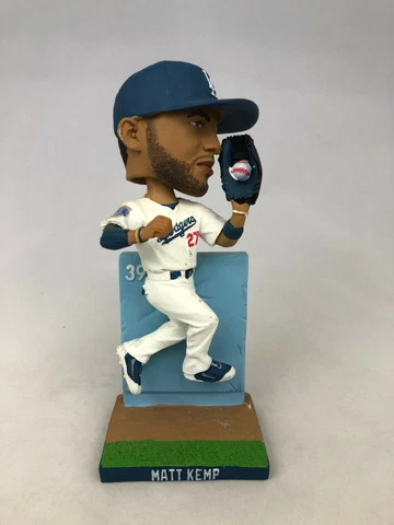 MATT KEMP LOS ANGELES DODGERS VINTAGE 2010 WALL CATCH BOBBLEHEAD SGA Cover