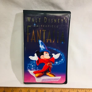 Walt Disney’s Masterpiece Fantasia (VHS, 1991) Rare Black Diamond Edition 1132 - Picture 1 of 19