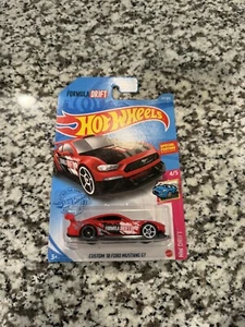 Hot Wheels Custom '18 Ford Mustang GT #127 4/5 Formula Drift A93 - Picture 1 of 1