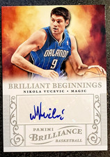 2012-13 Panini Brilliance Nikola Vucevic Brilliant Beginnings RC Auto NM+