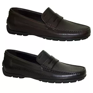Geox U Moner A Mokassin Slipper Atmungsaktiv Ultra Leicht Loafer Herren Schuhe - Bild 1 von 15