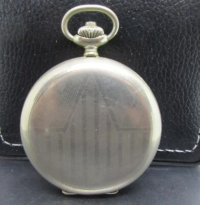 montre ancienne gousset mécanique TRIB  Old Pocket Watch  fonctionne à restaurer - Photo 1/4