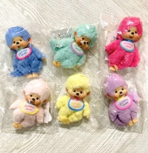 Sekiguchi Monchhich Colors  ALL Set keychain JAPAN NEW - Picture 1 of 8