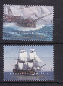 AUSTRALIA SG 1510 MNH JUEGO DE SELLOS COMO NUEVOS 1995 COOKS ENDEAVOUR RÉPLICA COMPLETADA - Imagen 1 de 1