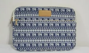 Funda para computadora portátil CoolBell Softshell diseño elefante azul - Imagen 1 de 3