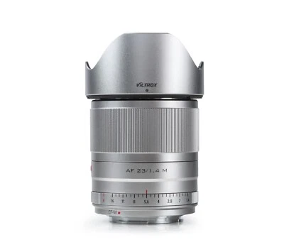 Viltrox 23mm F1.4 Auto Focus APS-C Lens For Canon EOS-M Mount M3 M5 M6 M10 M100 - Image 1 of 4