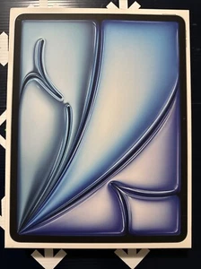 Apple iPad Air 13" inch 6th Gen M2 Chip Wi-Fi 128GB Blue New & Sealed MV283LL/A - Picture 1 of 9